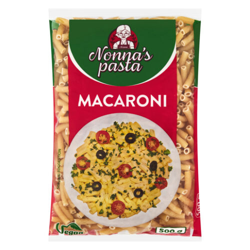 macaroni pasta.jpeg NONNA`S PASTA MACARONI 500G - Image 1
